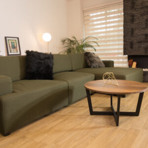 Mesa de centro Nodo Formica Cotash estructura negra