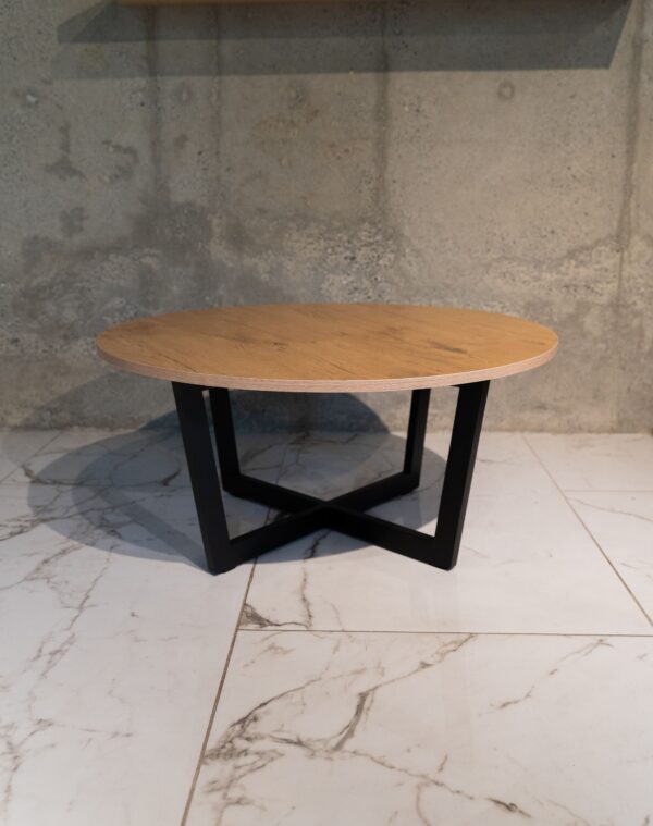 Mesa de centro Nodo Formica Cotash estructura negra - Imagen 3