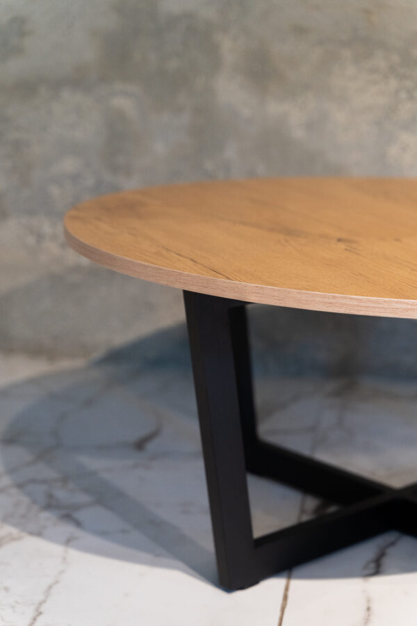 Mesa de centro Nodo Formica Cotash estructura negra - Imagen 4