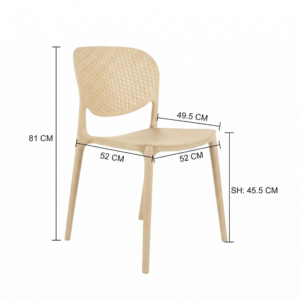 Silla Ava Beige