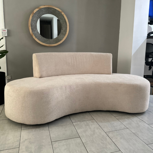 Sofa gema 3 puestos lana beige - Imagen 2
