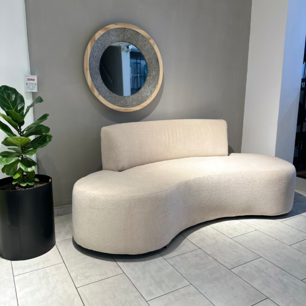 Sofa gema 3 puestos lana beige - Imagen 4