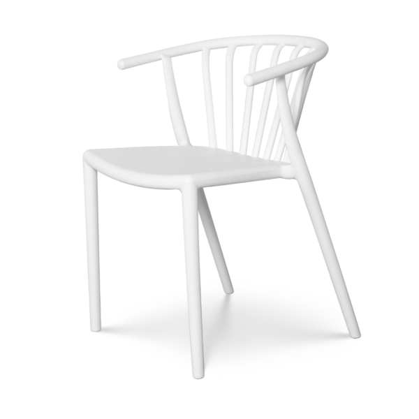 Silla woody blanca - Imagen 2